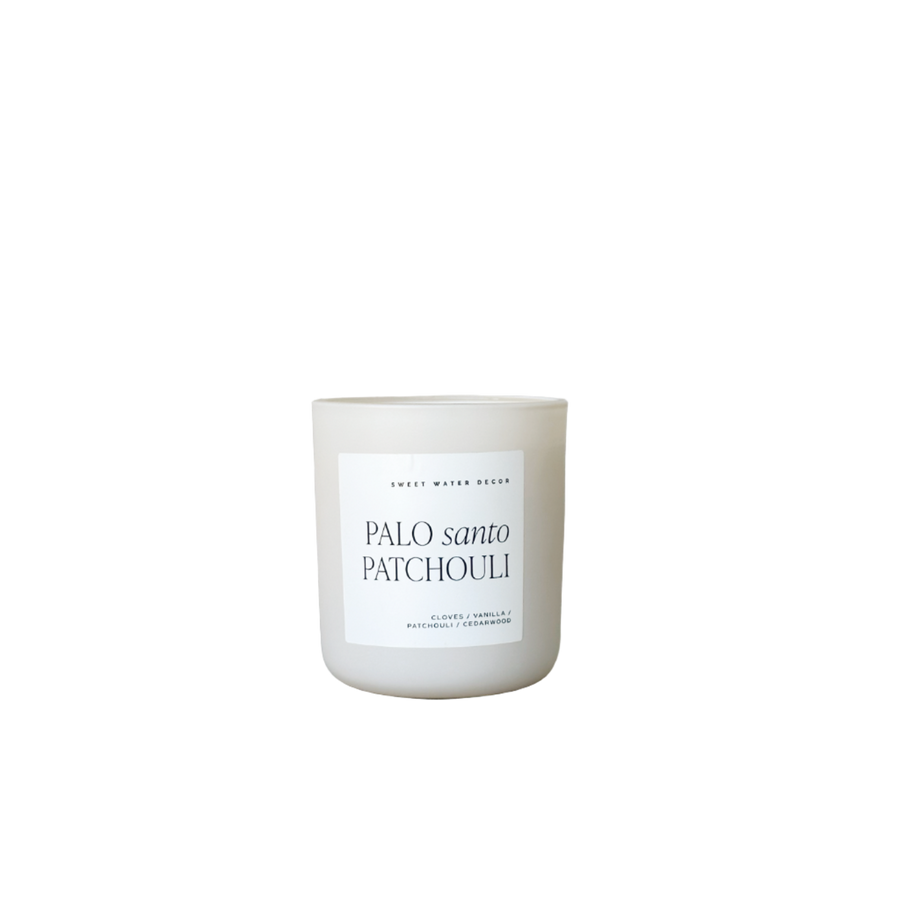 Palo Santo Patchouli 15 oz Soy Candle