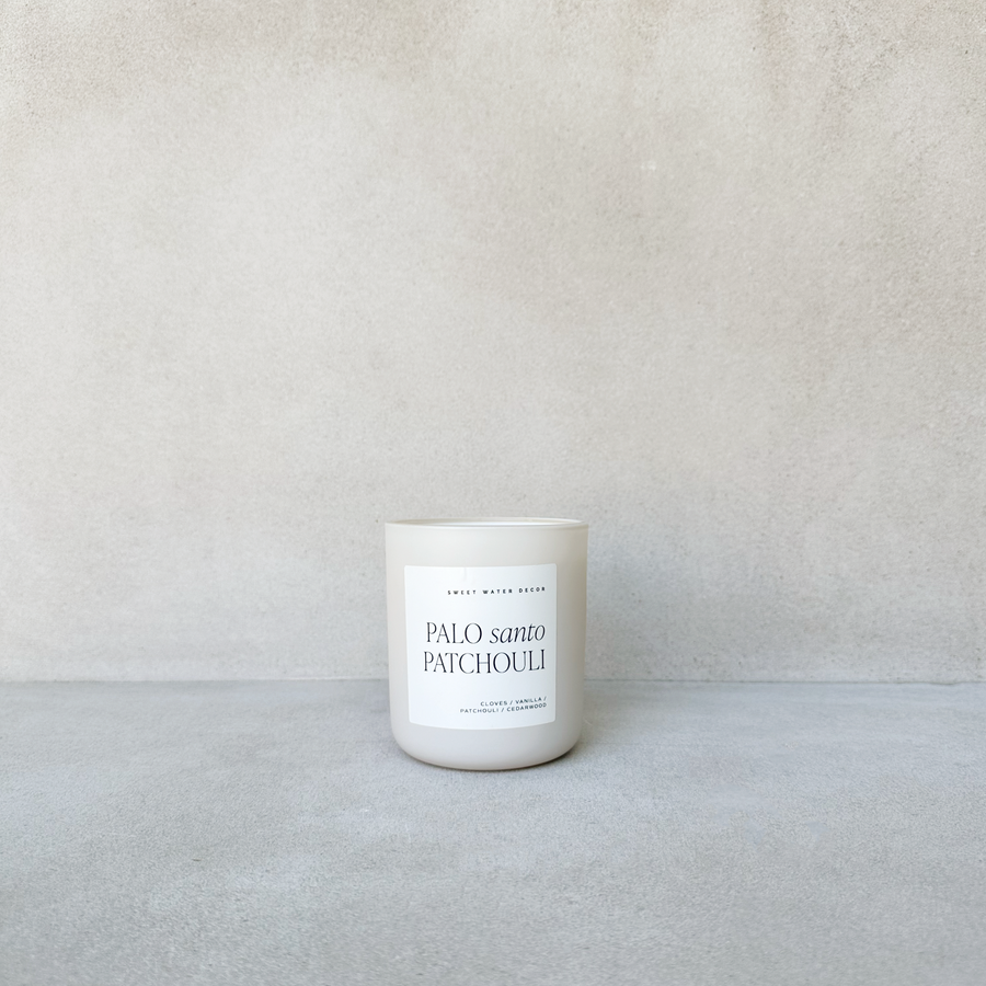 Palo Santo Patchouli 15 oz Soy Candle