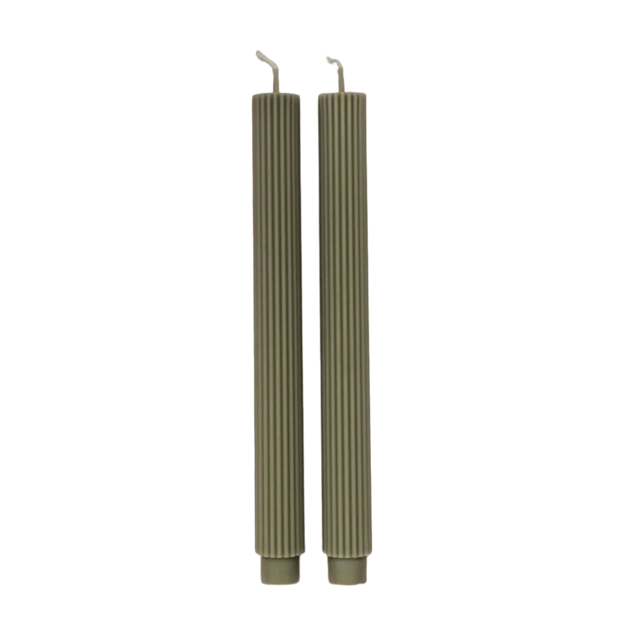 Sunday Edition Sage Roman Taper Candle