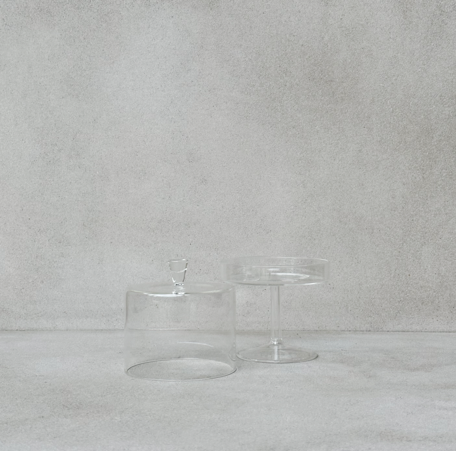 Vera Glass Dome Dish