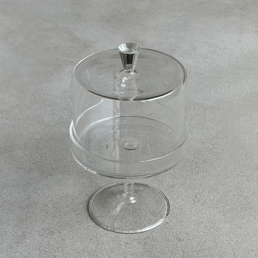 Vera Glass Dome Dish