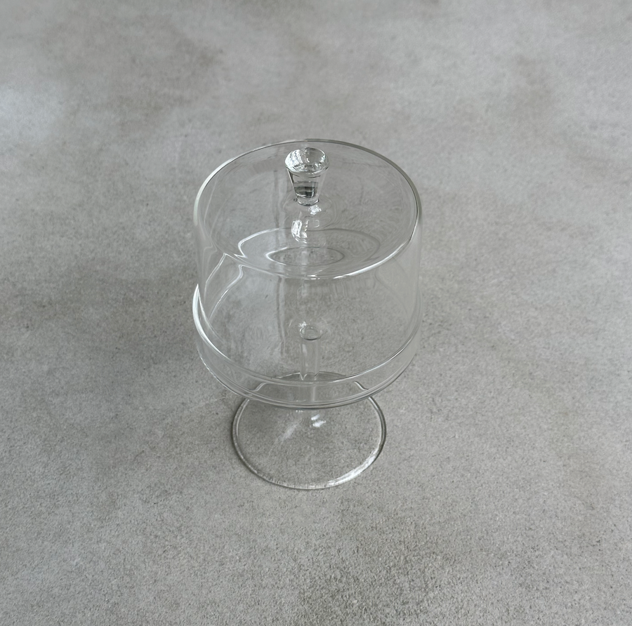 Vera Glass Dome Dish