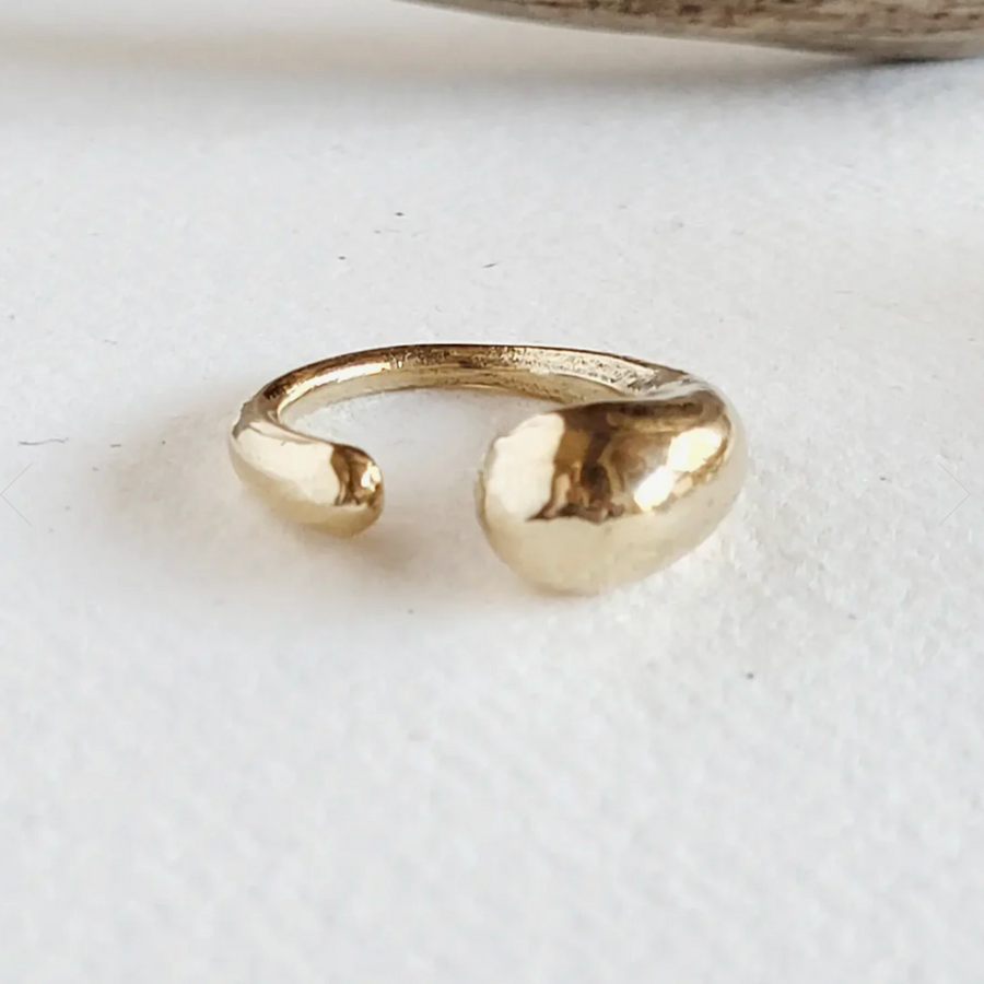 Molten Brass Ring