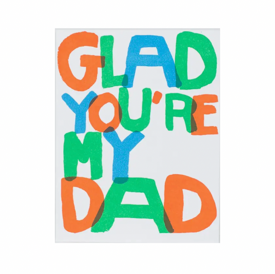 Glad You're My Dad Card