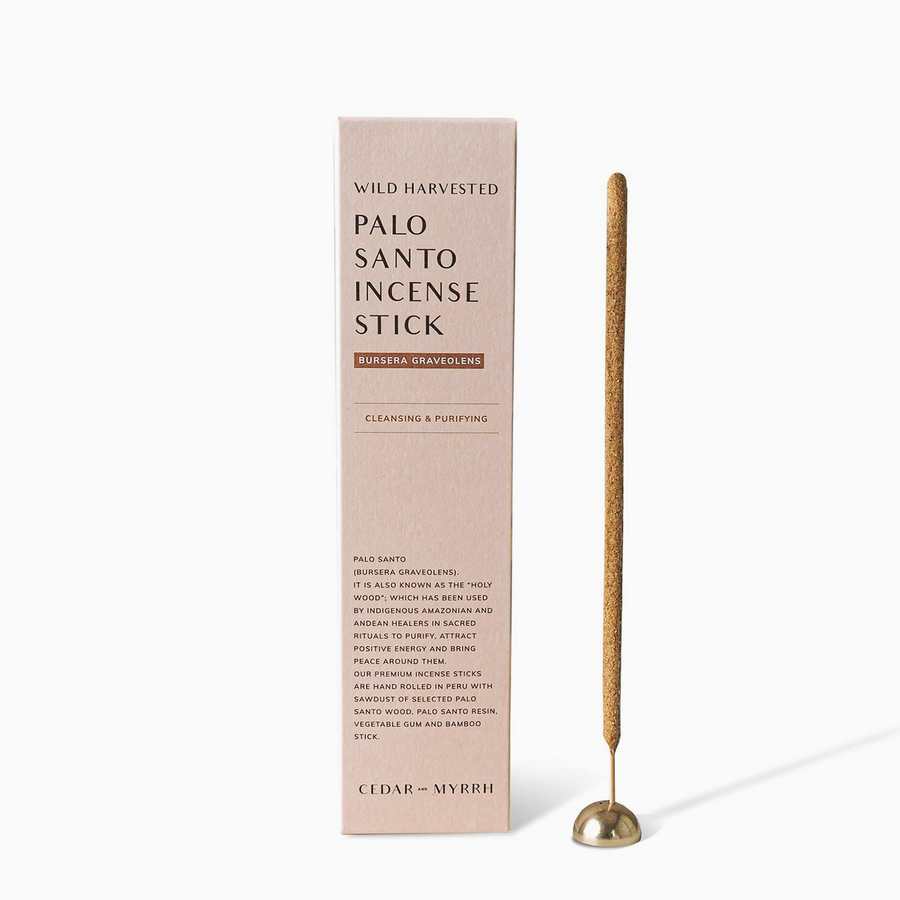 Hand Rolled Palo Santo Incense Stick