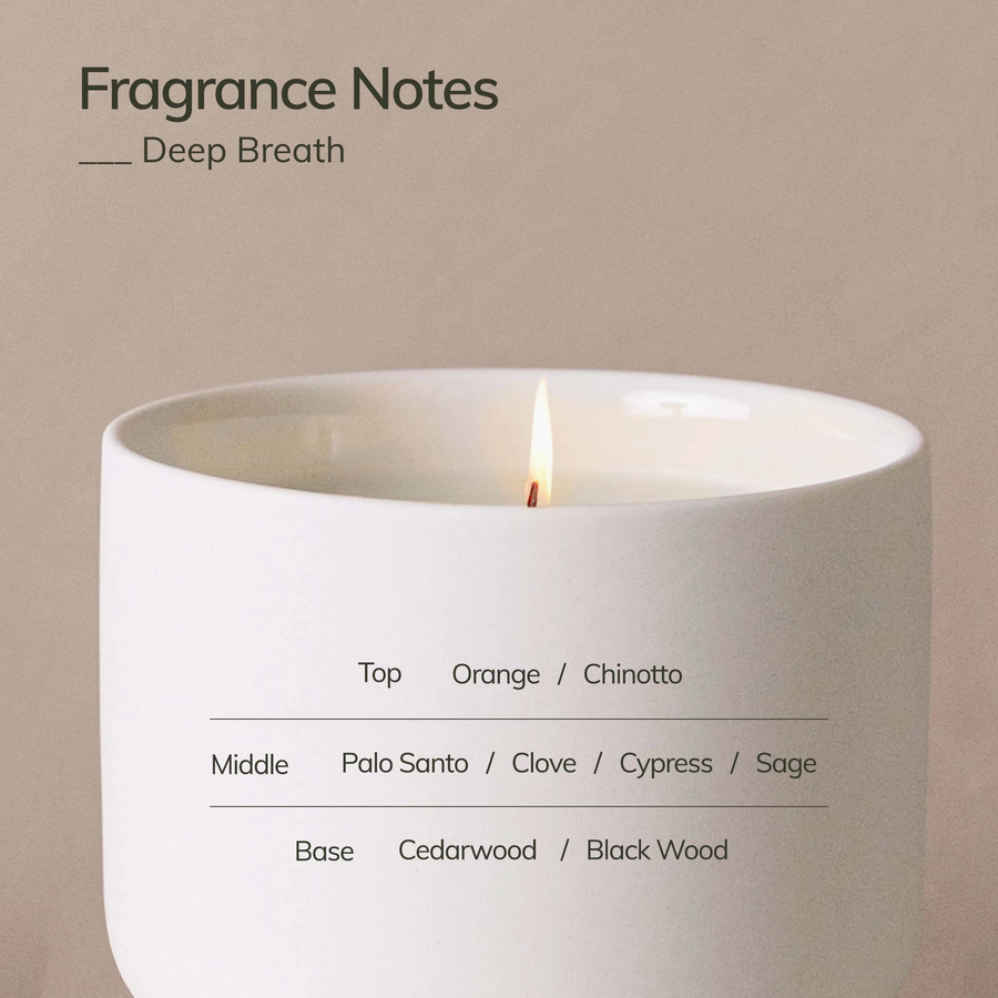 Wellness Candle / Deep Breath