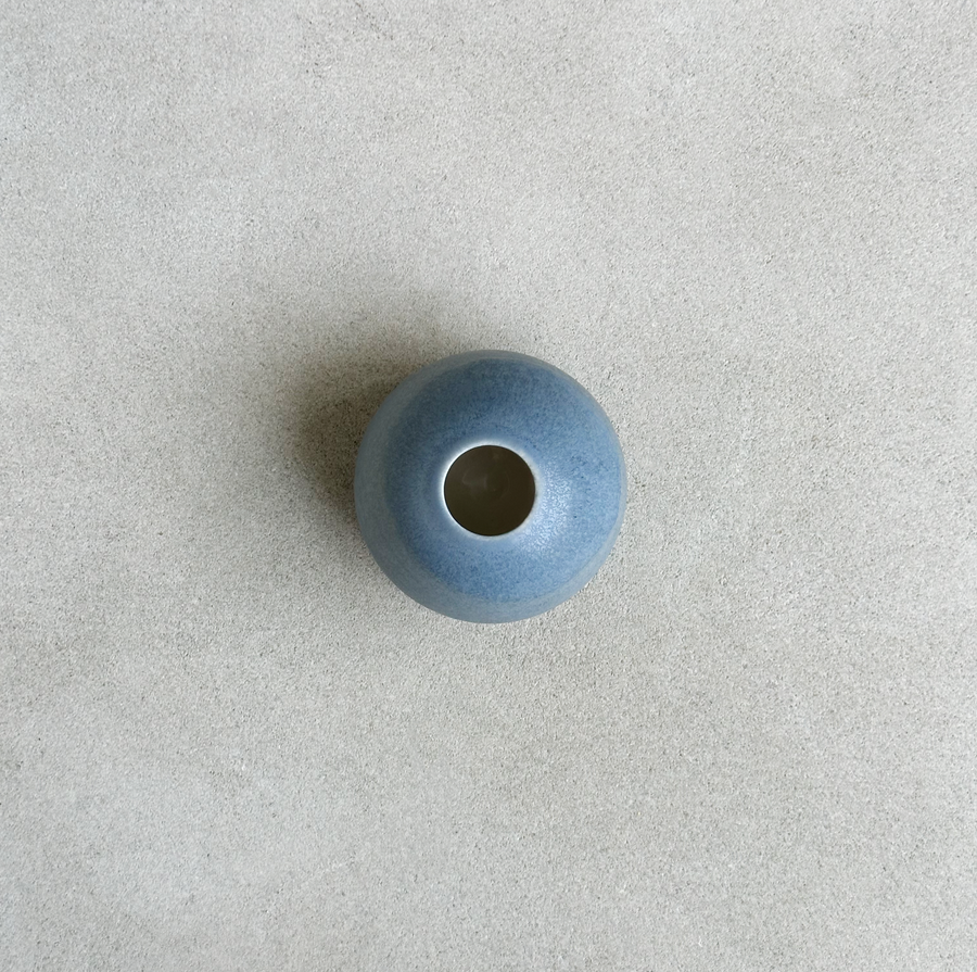 Blue Haze Bud Vase / Squat