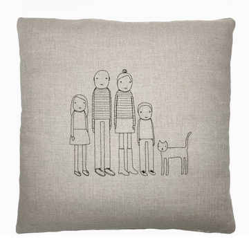 Custom Family Pillow