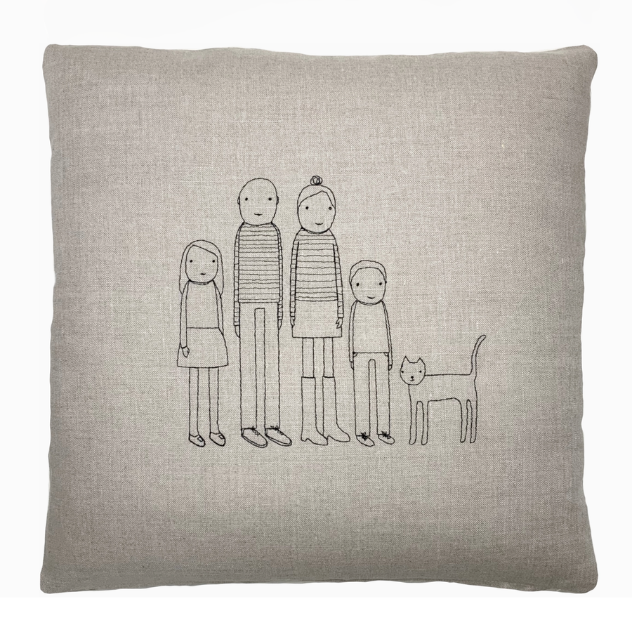 Custom Family Pillow