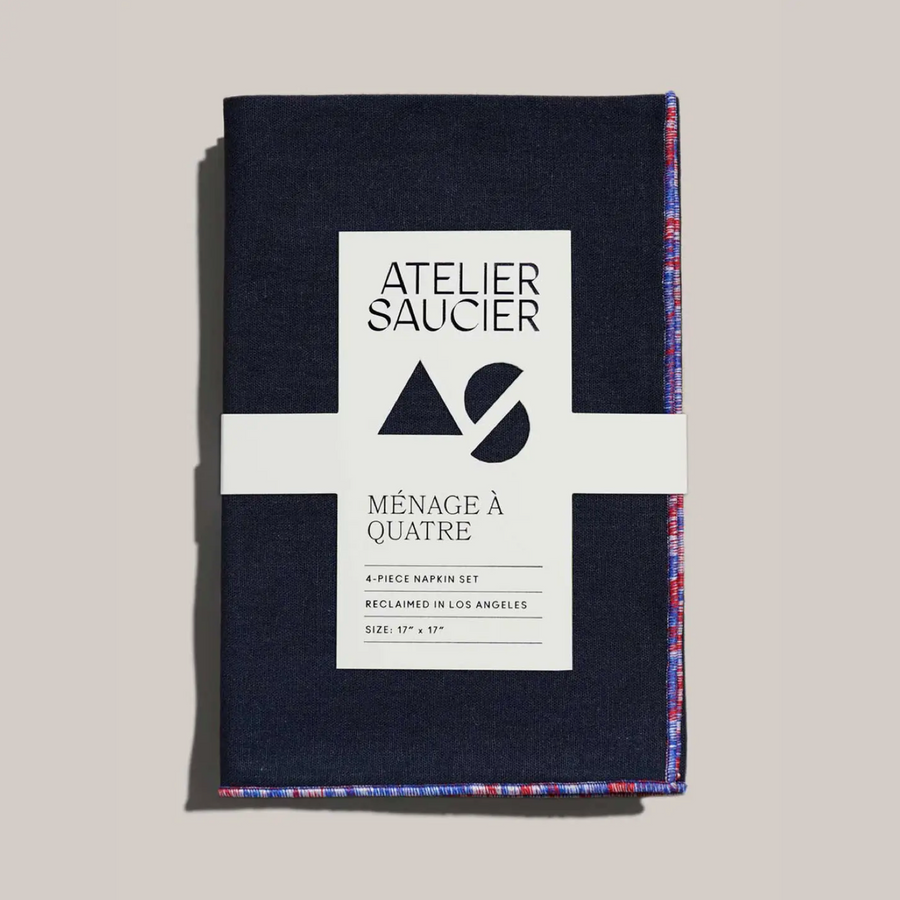 Atelier Saucier The Firecracker Napkins | Set of 4