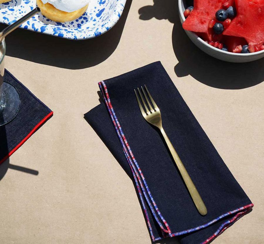 Atelier Saucier The Firecracker Napkins | Set of 4