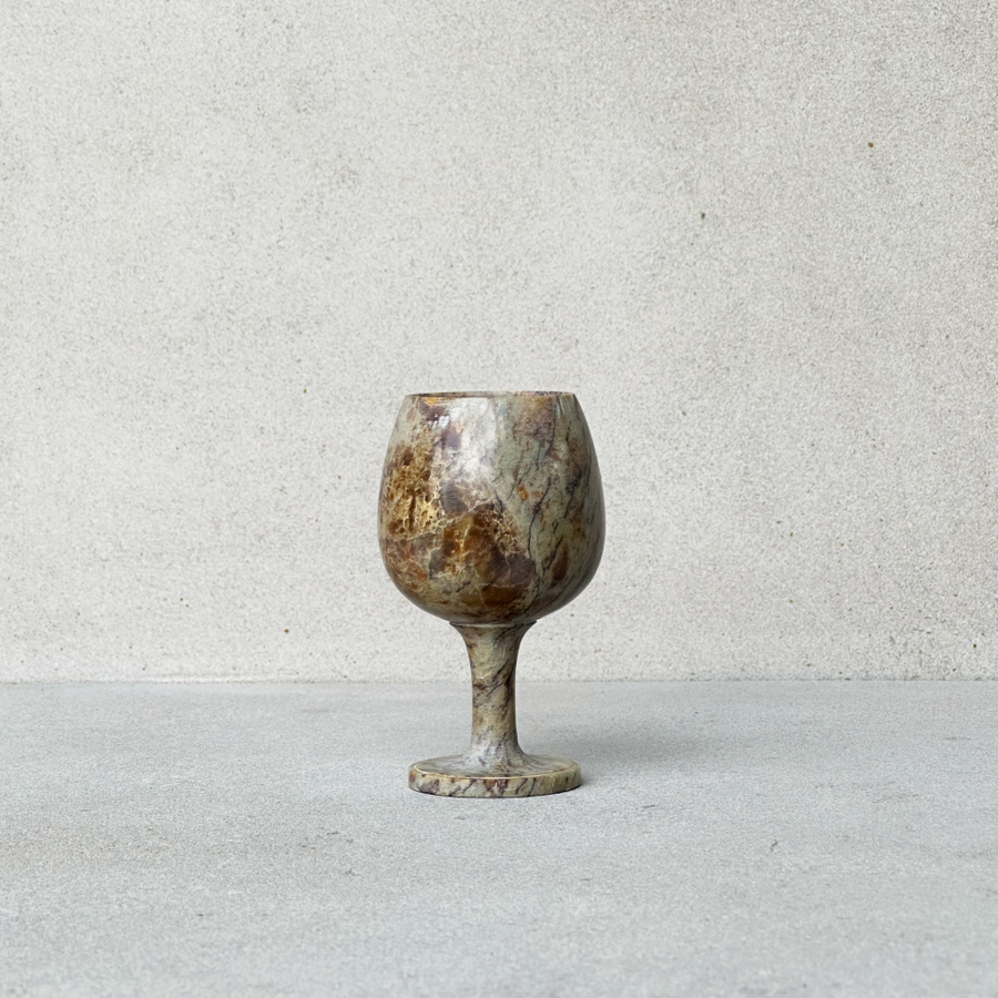 Vintage Marble Pedestal Cup
