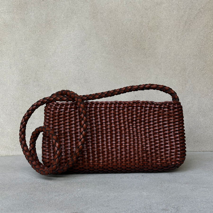 Wovan Cognac Leather Purse