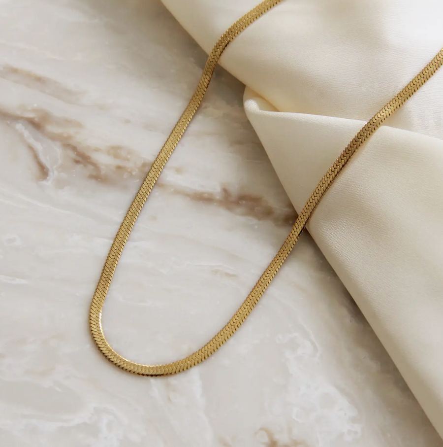Herringbone Chain Necklace