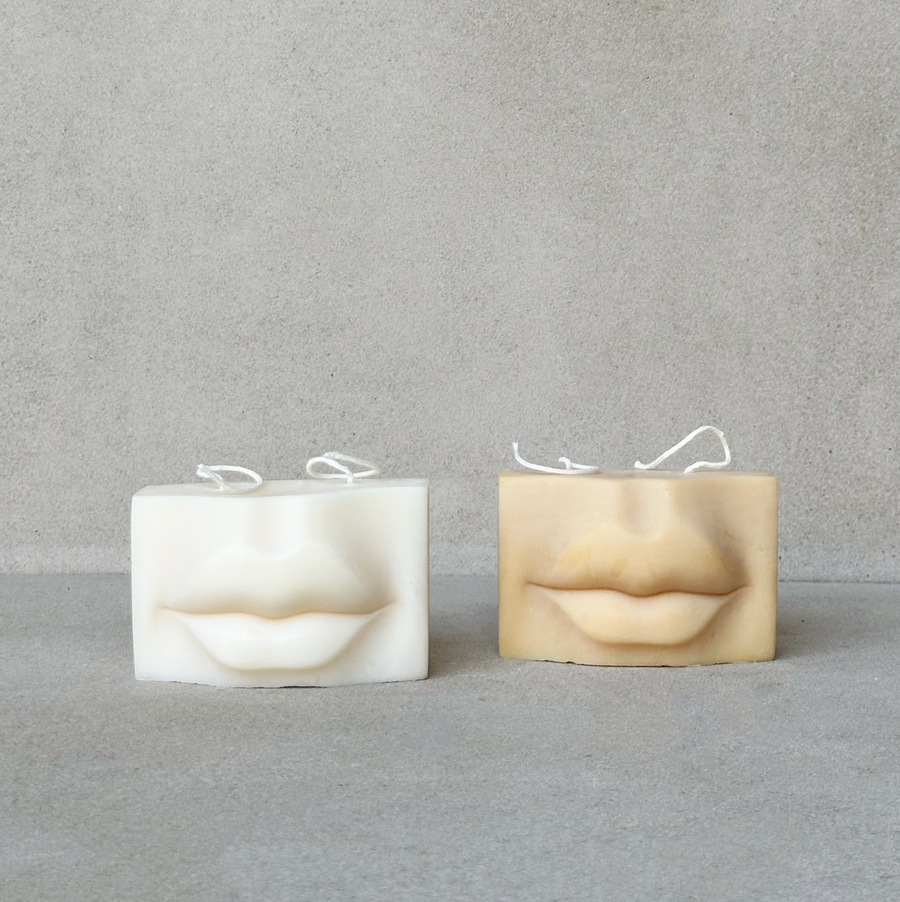 LIPS candle