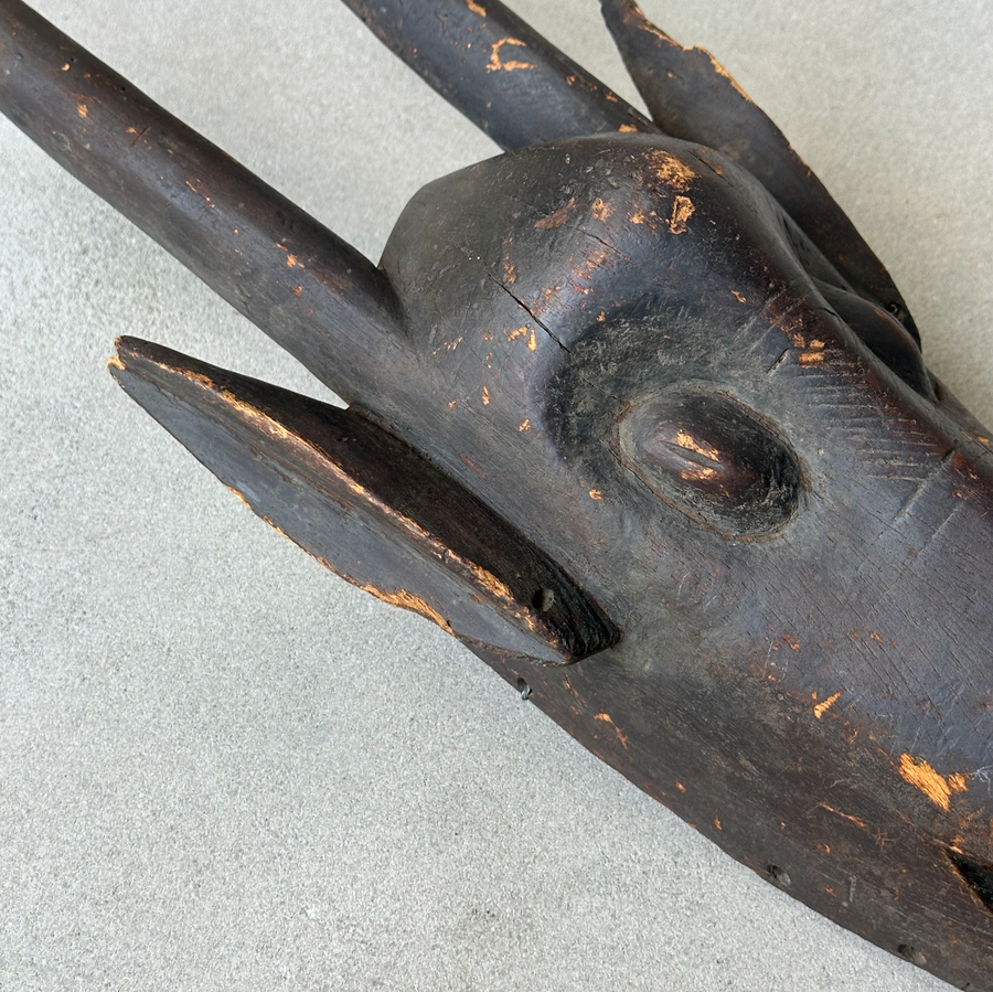 Vintage African Antelope Mask