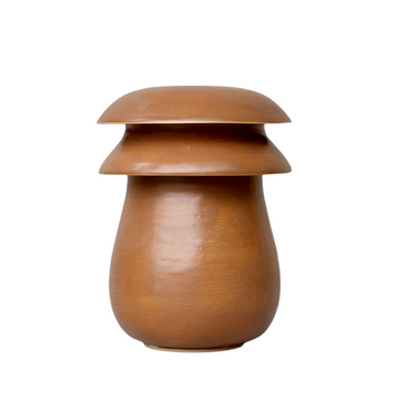 Dara Schuman Sienna Mushroom Vase