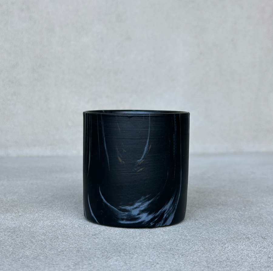 Black Swirl Container