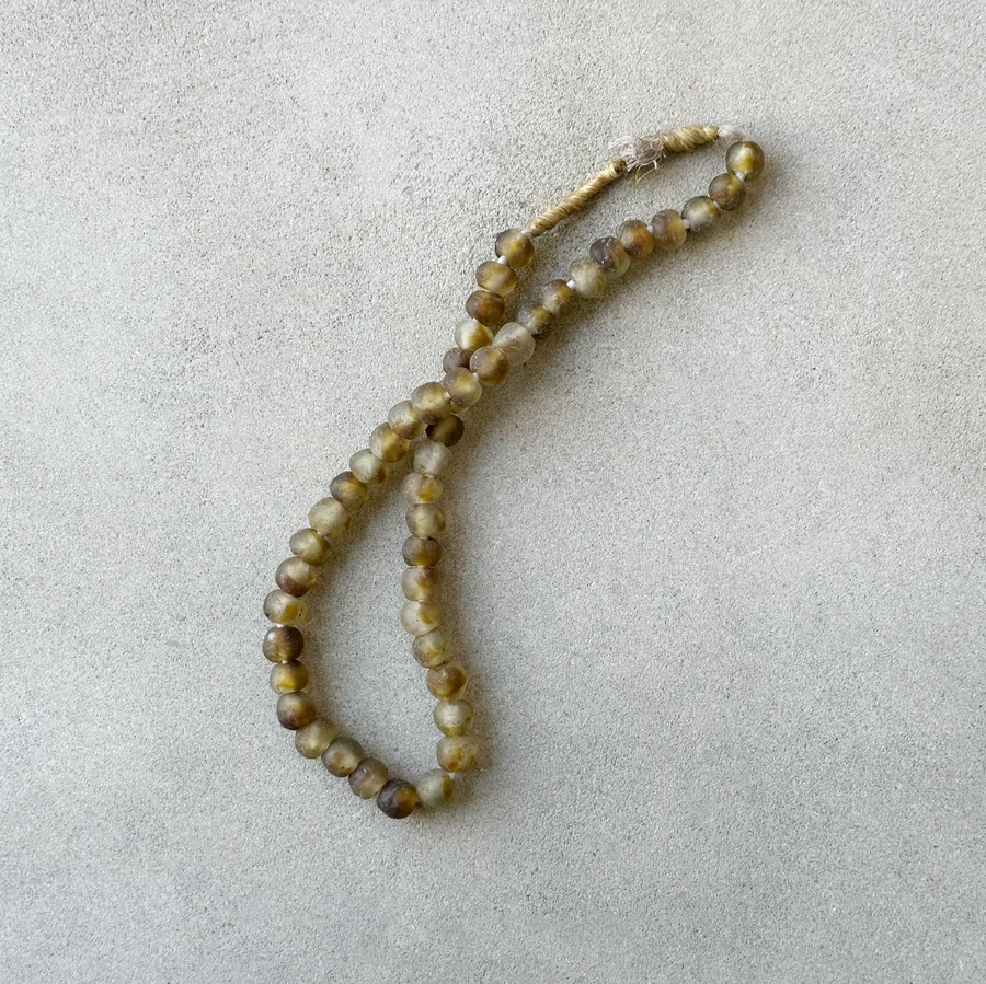 African Glass Beads - Tortoise