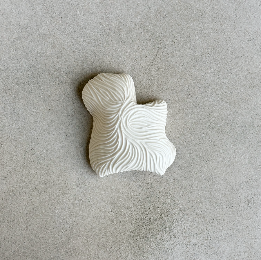 White Meringue Dish