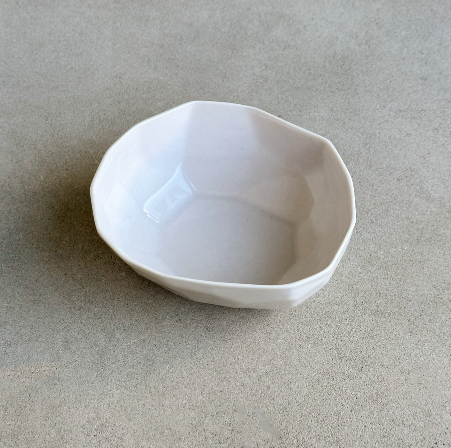 Large Bevel Bowl / Wisteria
