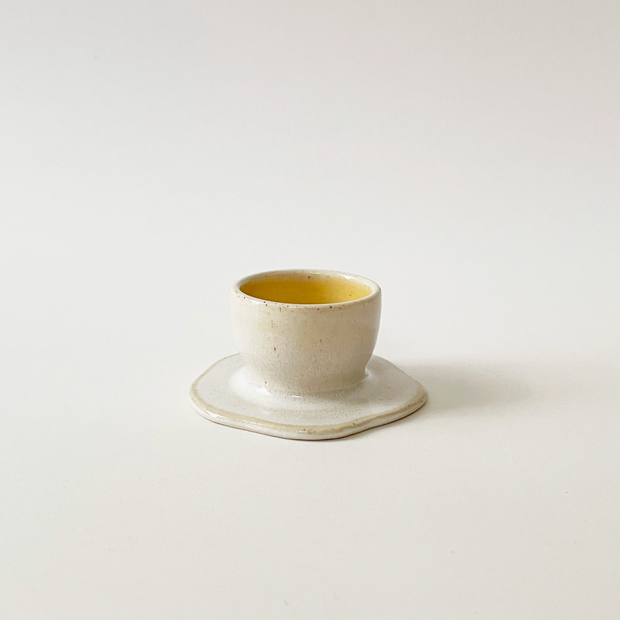 Fried Egg Ceramic Egg Cup