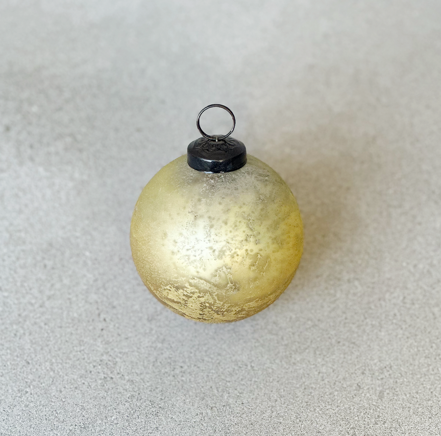 Frosted Glass Ornaments