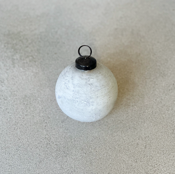 Frosted Glass Ornaments