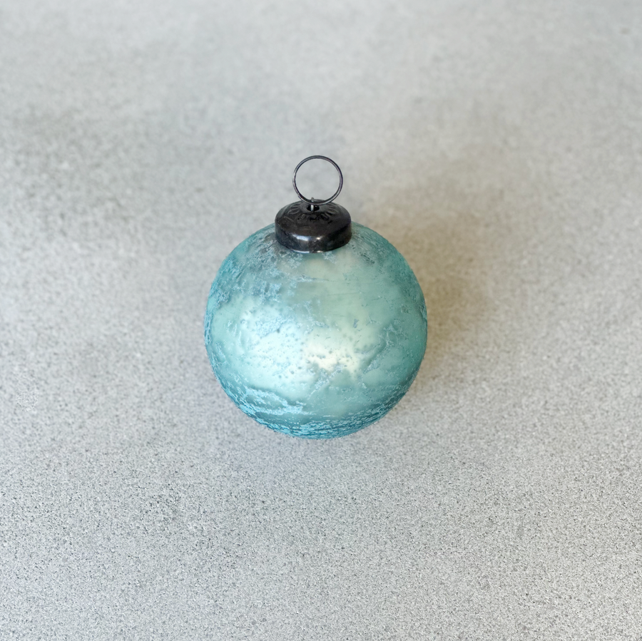 Frosted Glass Ornaments