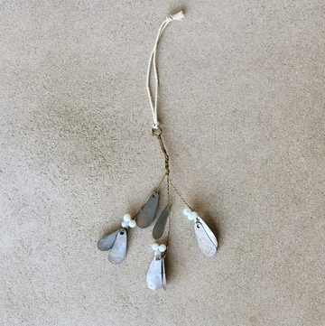 Antique Metallic Mistletoe Ornament