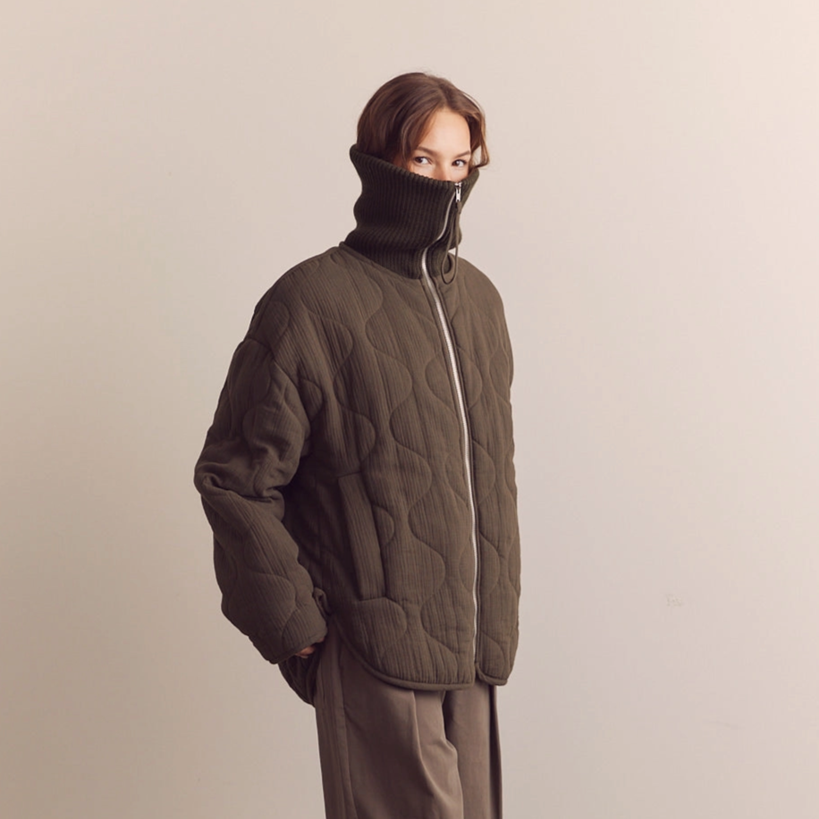【バーニーズニューヨーク】2way ドッキング　レイヤード ライダース 40 THE ARMY GYM TOKYO FLAGSHIP STORE 別注発売のお知らせ