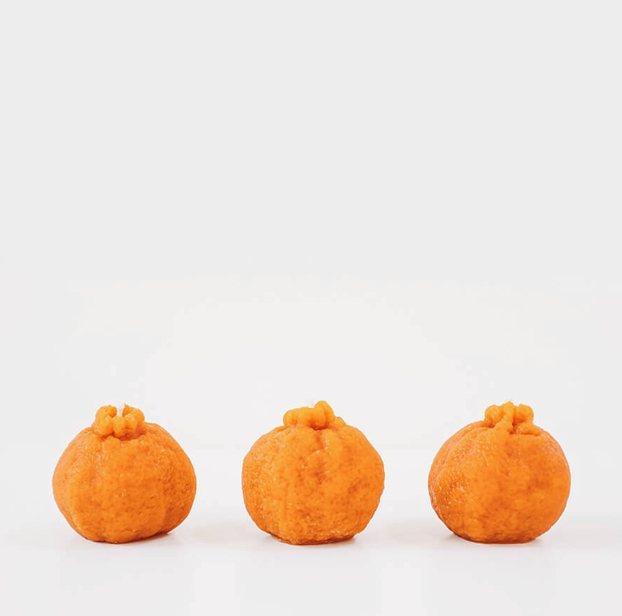 Beeswax Mandarin Orange Candle