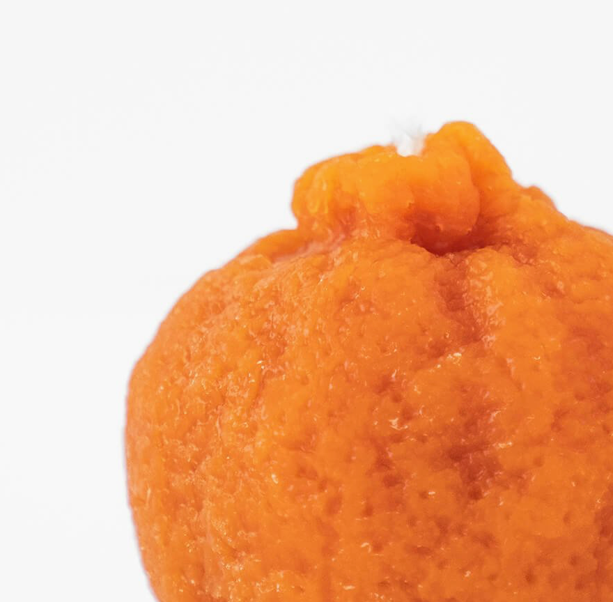 Beeswax Mandarin Orange Candle