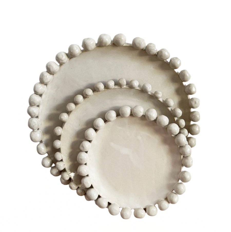 Beaded Rim Trays