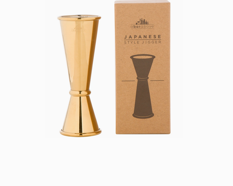 Japanese Jigger, Gold Cocktail Jigger