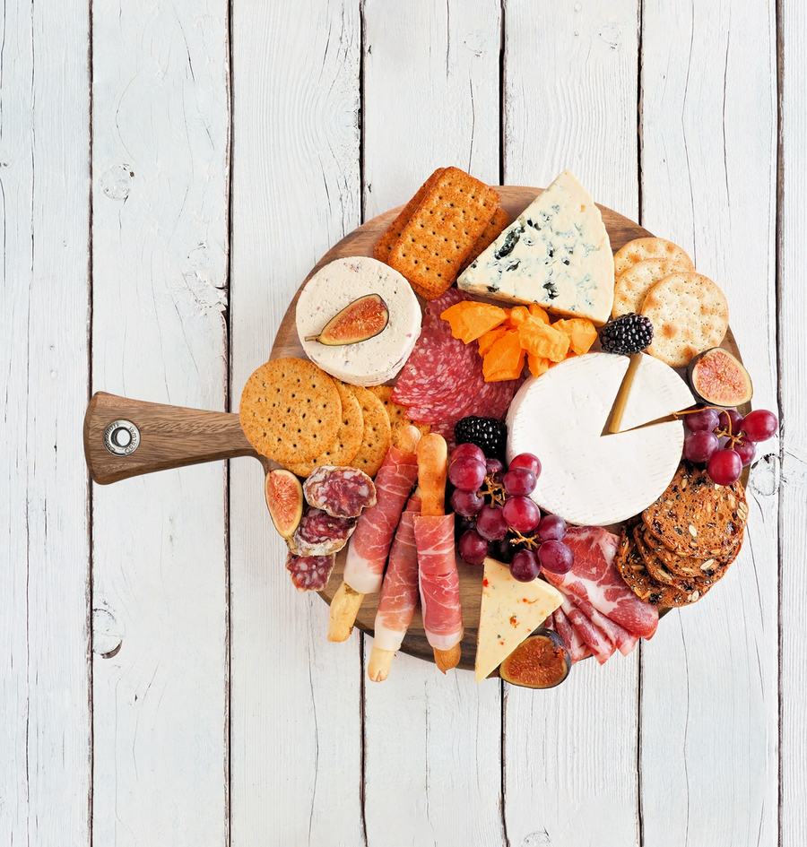 Ironwood Serving Board with Handle