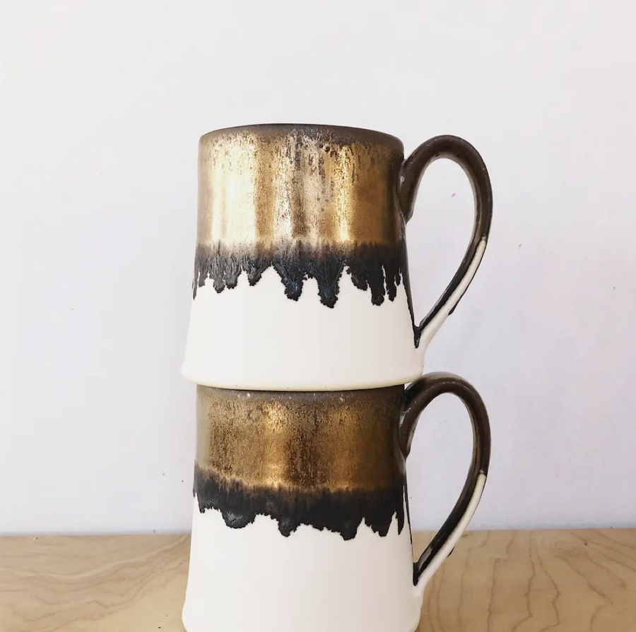 JWC Gold + White Mug
