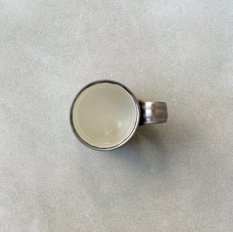 JWC Grey + Gold Mug