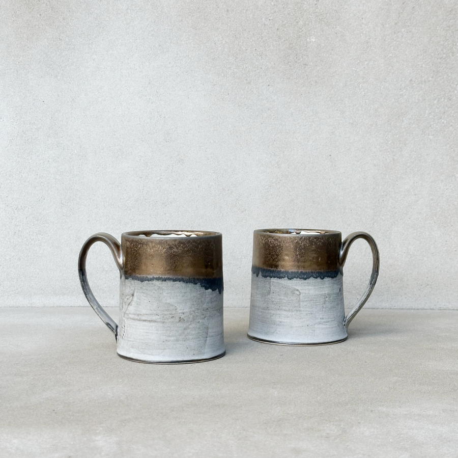 JWC Grey + Gold Mug