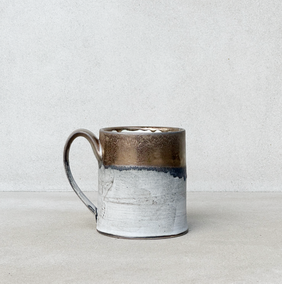 JWC Grey + Gold Mug