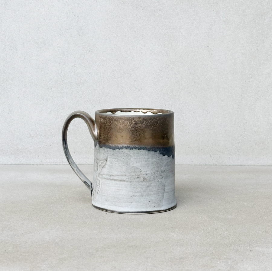 JWC Grey + Gold Mug