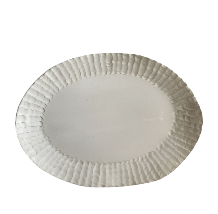 Ribbed Edge Platter - Wide
