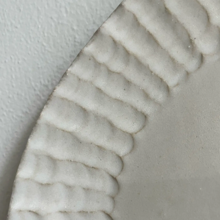 Ribbed Edge Platter - Wide