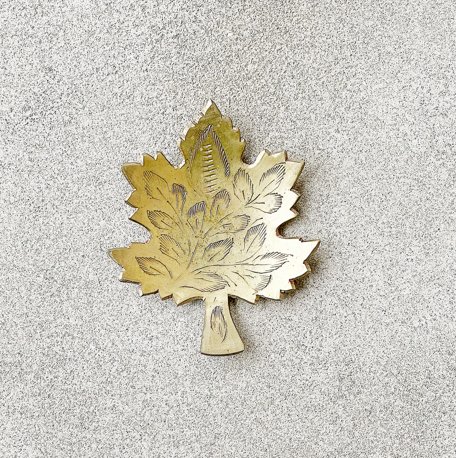 Brass Decorative Leaf