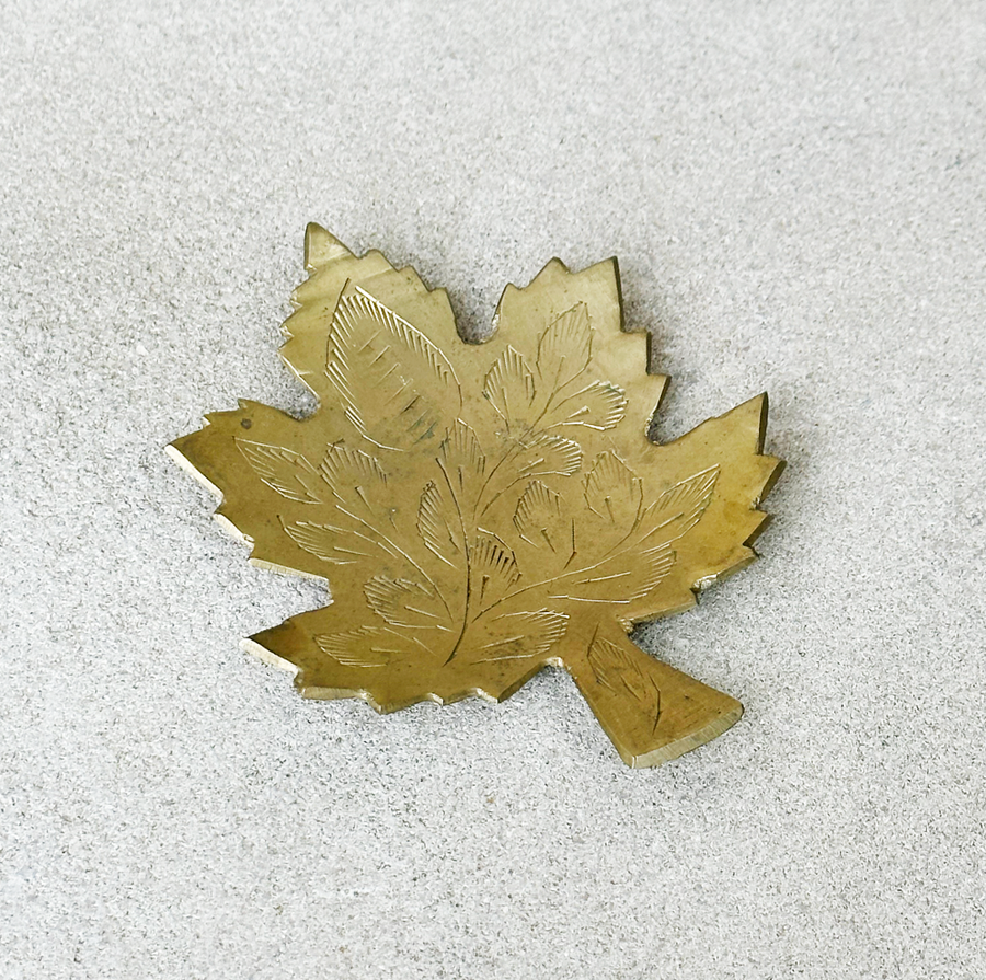 Brass Decorative Leaf