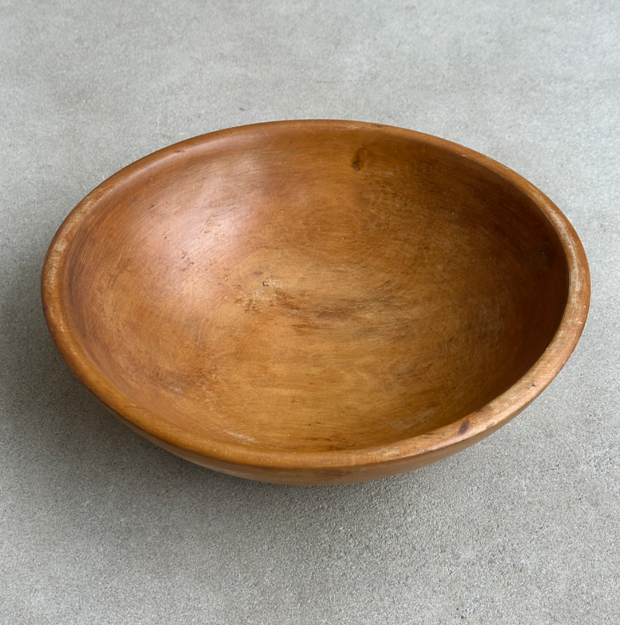 Vintage MCM Wood Bowl