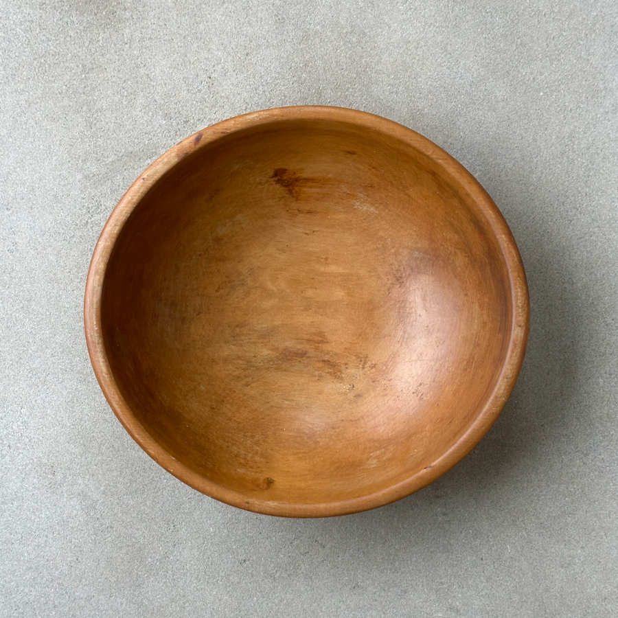Vintage MCM Wood Bowl
