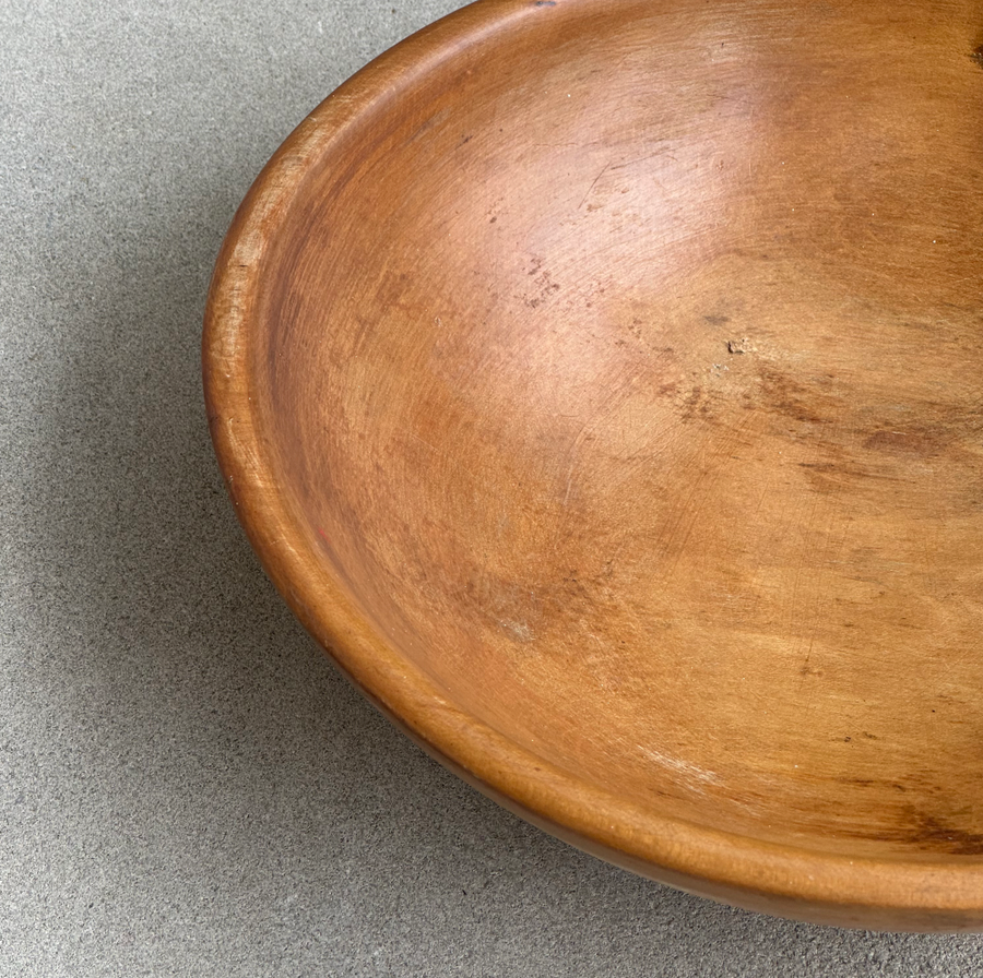 Vintage MCM Wood Bowl