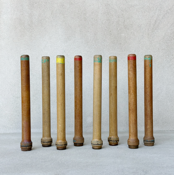 Vintage Wood Spools / Set 8