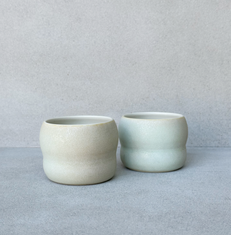 TQD Cloud Planter with Drainage Hole / Lichen